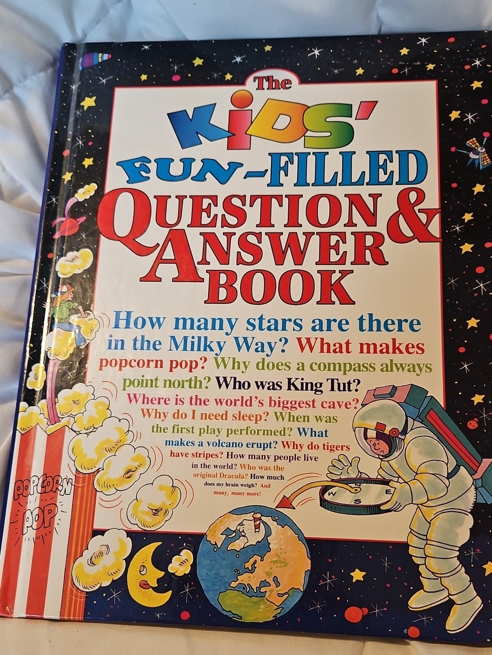 Kids' Fun-Filled Question & Answer Book - Colorful Illustrated Hardcover